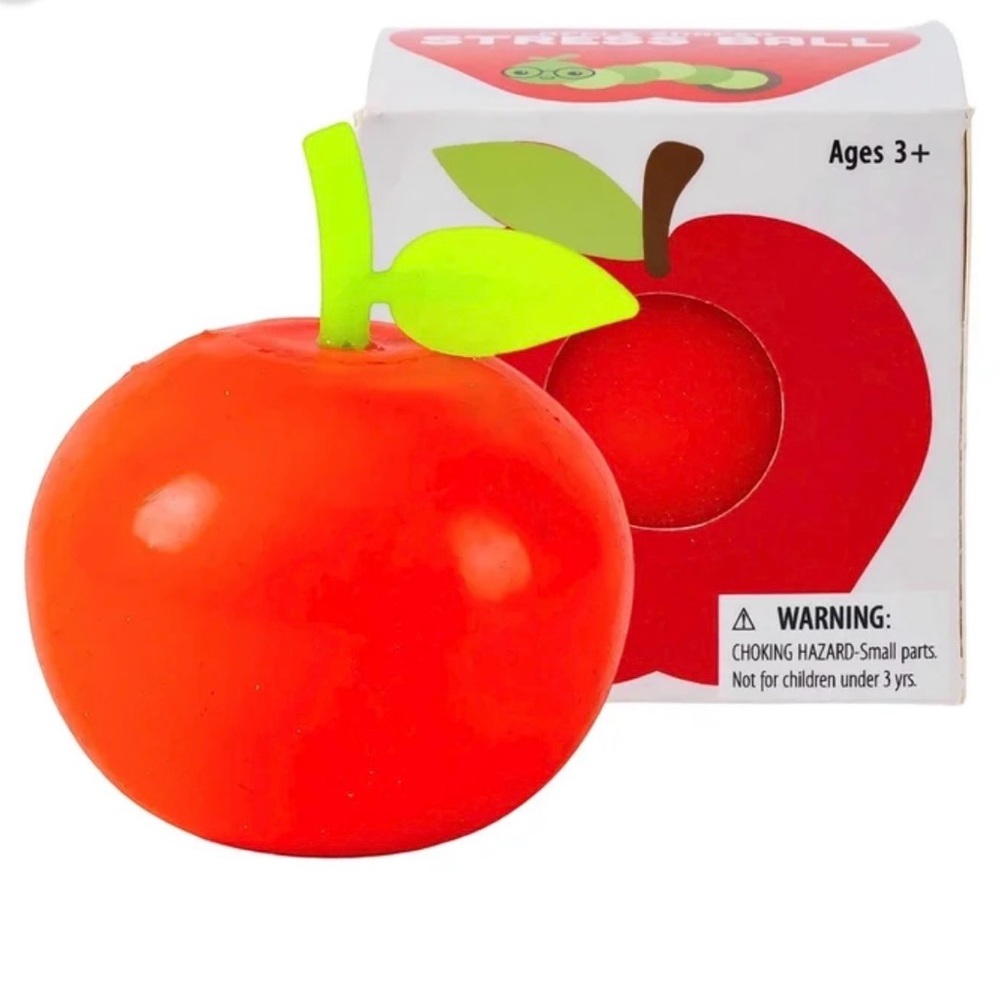 Red Apple Squishy - Viral Toy - Brand New in Box